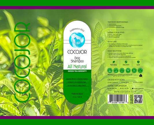 GREEN TEA SERENITY SHAMPOO - (The Antioxidant Powerhouse)
