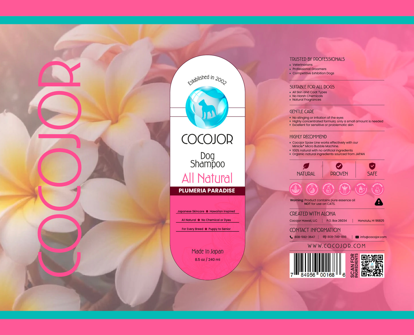 PLUMERIA PARADISE SHAMPOO - (The Healer)